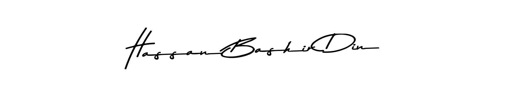 if you are searching for the best signature style for your name Hassan Bashir Din. so please give up your signature search. here we have designed multiple signature styles  using Asem Kandis PERSONAL USE. Hassan Bashir Din signature style 9 images and pictures png