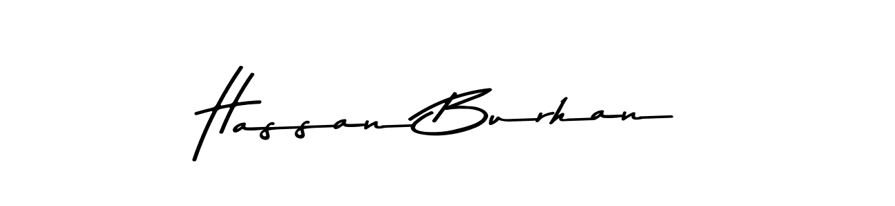 Use a signature maker to create a handwritten signature online. With this signature software, you can design (Asem Kandis PERSONAL USE) your own signature for name Hassan Burhan. Hassan Burhan signature style 9 images and pictures png