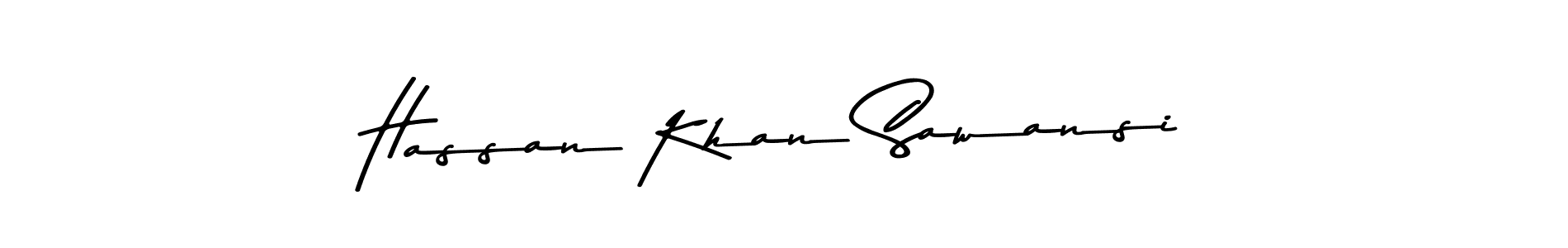 Hassan Khan Sawansi stylish signature style. Best Handwritten Sign (Asem Kandis PERSONAL USE) for my name. Handwritten Signature Collection Ideas for my name Hassan Khan Sawansi. Hassan Khan Sawansi signature style 9 images and pictures png
