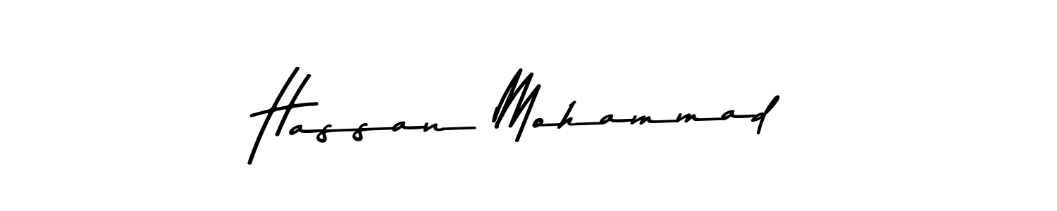 Also we have Hassan Mohammad name is the best signature style. Create professional handwritten signature collection using Asem Kandis PERSONAL USE autograph style. Hassan Mohammad signature style 9 images and pictures png