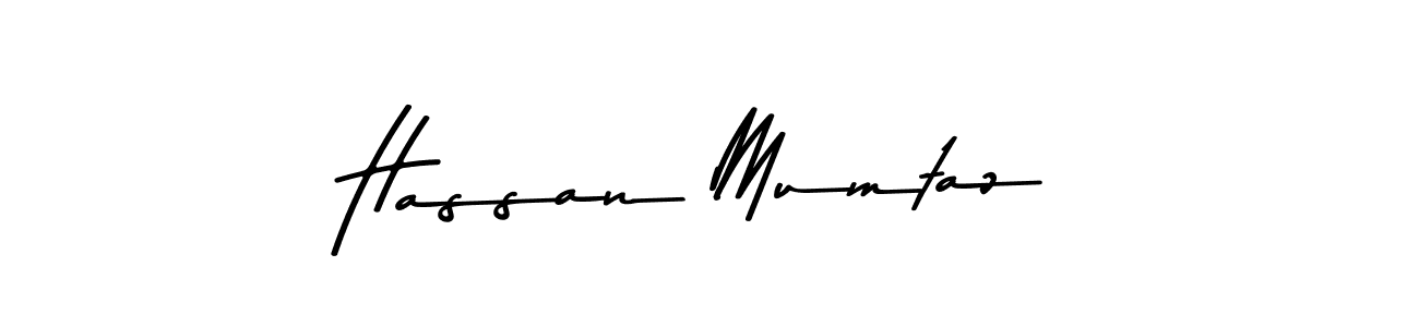 Make a beautiful signature design for name Hassan Mumtaz. With this signature (Asem Kandis PERSONAL USE) style, you can create a handwritten signature for free. Hassan Mumtaz signature style 9 images and pictures png
