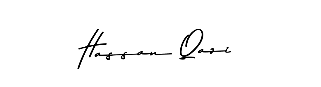 This is the best signature style for the Hassan Qazi name. Also you like these signature font (Asem Kandis PERSONAL USE). Mix name signature. Hassan Qazi signature style 9 images and pictures png