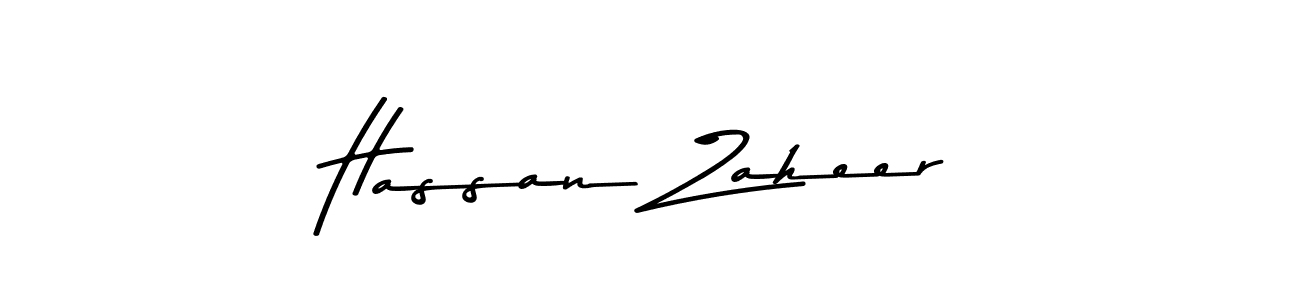 Use a signature maker to create a handwritten signature online. With this signature software, you can design (Asem Kandis PERSONAL USE) your own signature for name Hassan Zaheer. Hassan Zaheer signature style 9 images and pictures png