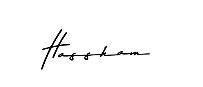 You should practise on your own different ways (Asem Kandis PERSONAL USE) to write your name (Hassham) in signature. don't let someone else do it for you. Hassham signature style 9 images and pictures png