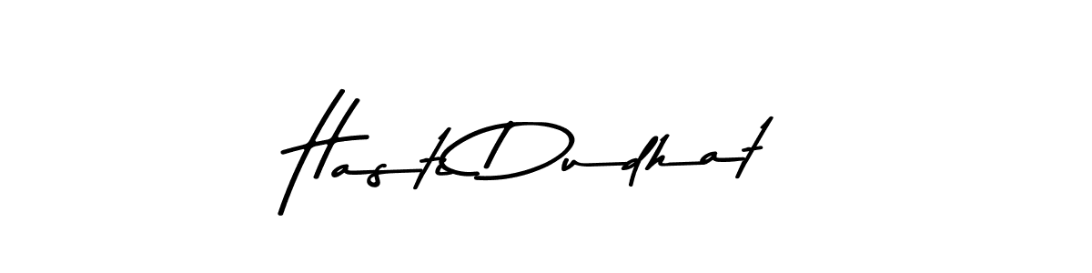 Make a beautiful signature design for name Hasti Dudhat. Use this online signature maker to create a handwritten signature for free. Hasti Dudhat signature style 9 images and pictures png