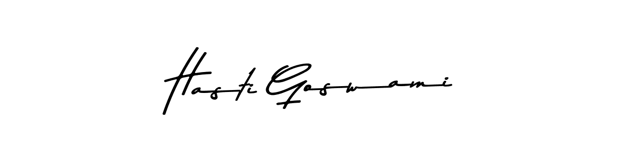 You can use this online signature creator to create a handwritten signature for the name Hasti Goswami. This is the best online autograph maker. Hasti Goswami signature style 9 images and pictures png