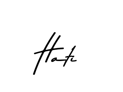 Similarly Asem Kandis PERSONAL USE is the best handwritten signature design. Signature creator online .You can use it as an online autograph creator for name Hati. Hati signature style 9 images and pictures png