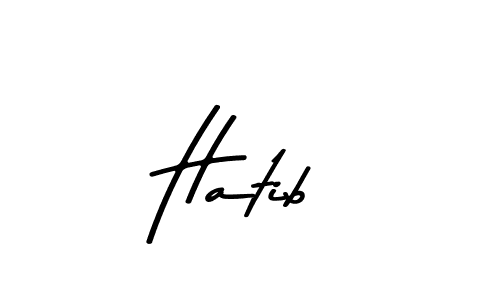 It looks lik you need a new signature style for name Hatib. Design unique handwritten (Asem Kandis PERSONAL USE) signature with our free signature maker in just a few clicks. Hatib signature style 9 images and pictures png