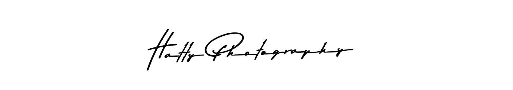 This is the best signature style for the Hatty Photography name. Also you like these signature font (Asem Kandis PERSONAL USE). Mix name signature. Hatty Photography signature style 9 images and pictures png