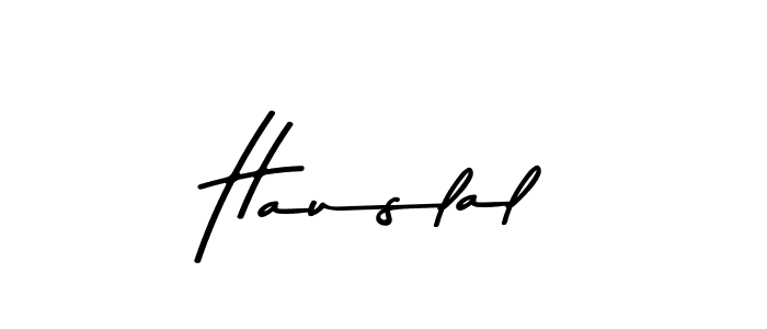 Similarly Asem Kandis PERSONAL USE is the best handwritten signature design. Signature creator online .You can use it as an online autograph creator for name Hauslal. Hauslal signature style 9 images and pictures png