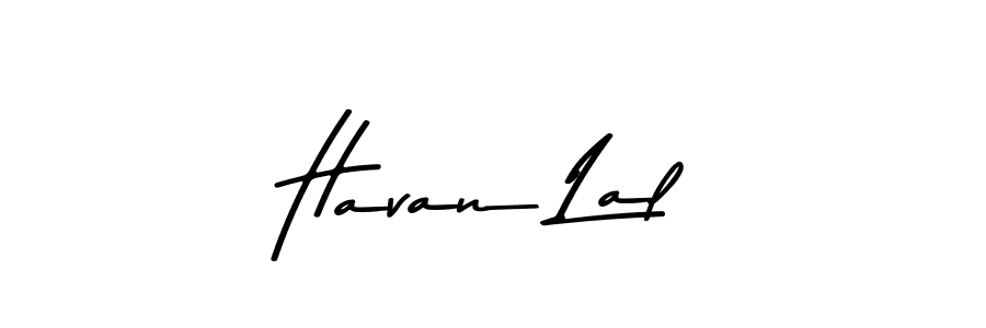 How to make Havan Lal signature? Asem Kandis PERSONAL USE is a professional autograph style. Create handwritten signature for Havan Lal name. Havan Lal signature style 9 images and pictures png