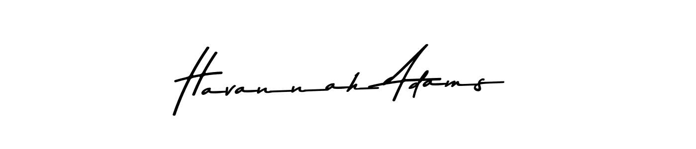 Asem Kandis PERSONAL USE is a professional signature style that is perfect for those who want to add a touch of class to their signature. It is also a great choice for those who want to make their signature more unique. Get Havannah Adams name to fancy signature for free. Havannah Adams signature style 9 images and pictures png
