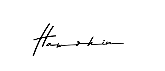 How to make Hawzhin signature? Asem Kandis PERSONAL USE is a professional autograph style. Create handwritten signature for Hawzhin name. Hawzhin signature style 9 images and pictures png