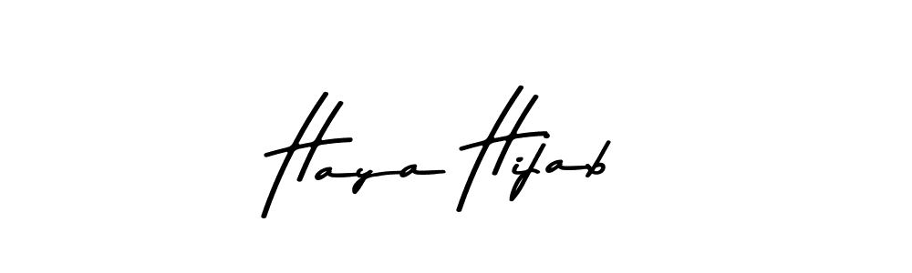 You can use this online signature creator to create a handwritten signature for the name Haya Hijab. This is the best online autograph maker. Haya Hijab signature style 9 images and pictures png