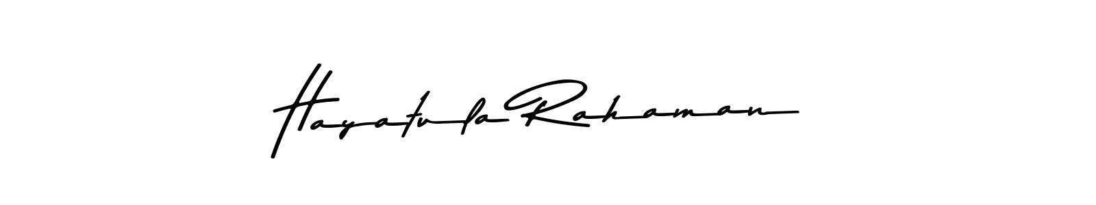 if you are searching for the best signature style for your name Hayatula Rahaman. so please give up your signature search. here we have designed multiple signature styles  using Asem Kandis PERSONAL USE. Hayatula Rahaman signature style 9 images and pictures png