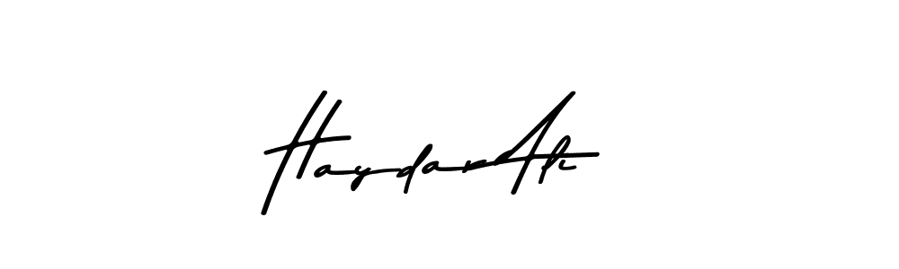 Asem Kandis PERSONAL USE is a professional signature style that is perfect for those who want to add a touch of class to their signature. It is also a great choice for those who want to make their signature more unique. Get Haydar Ali name to fancy signature for free. Haydar Ali signature style 9 images and pictures png