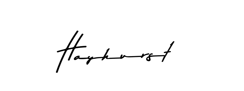 Create a beautiful signature design for name Hayhurst. With this signature (Asem Kandis PERSONAL USE) fonts, you can make a handwritten signature for free. Hayhurst signature style 9 images and pictures png