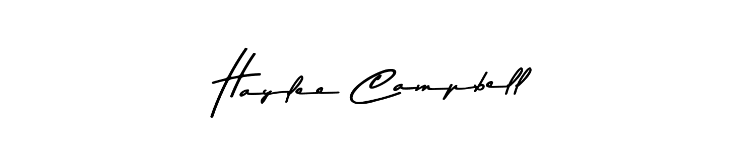You should practise on your own different ways (Asem Kandis PERSONAL USE) to write your name (Haylee Campbell) in signature. don't let someone else do it for you. Haylee Campbell signature style 9 images and pictures png