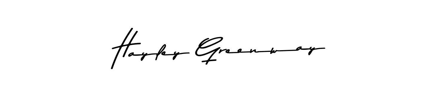 Make a short Hayley Greenway signature style. Manage your documents anywhere anytime using Asem Kandis PERSONAL USE. Create and add eSignatures, submit forms, share and send files easily. Hayley Greenway signature style 9 images and pictures png