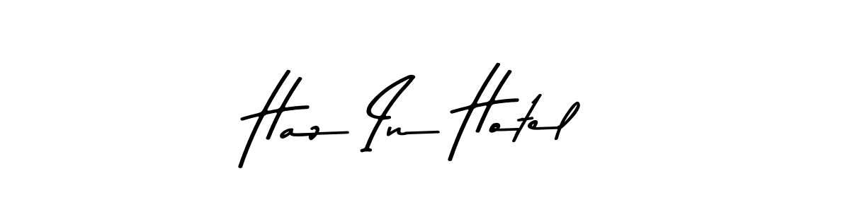 Check out images of Autograph of Haz In Hotel name. Actor Haz In Hotel Signature Style. Asem Kandis PERSONAL USE is a professional sign style online. Haz In Hotel signature style 9 images and pictures png