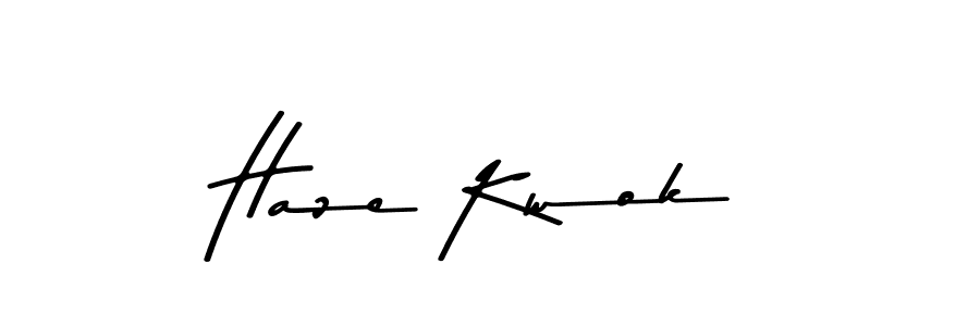 You should practise on your own different ways (Asem Kandis PERSONAL USE) to write your name (Haze Kwok) in signature. don't let someone else do it for you. Haze Kwok signature style 9 images and pictures png