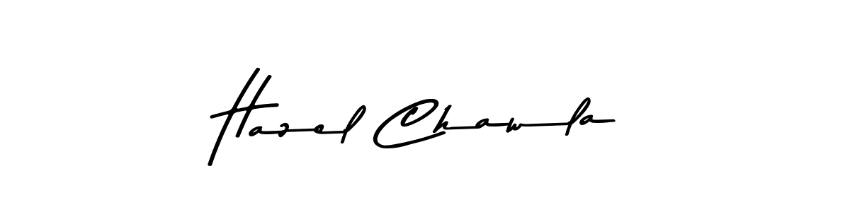 Make a short Hazel Chawla signature style. Manage your documents anywhere anytime using Asem Kandis PERSONAL USE. Create and add eSignatures, submit forms, share and send files easily. Hazel Chawla signature style 9 images and pictures png
