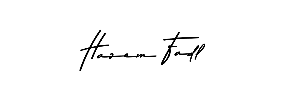 Make a beautiful signature design for name Hazem Fadl. Use this online signature maker to create a handwritten signature for free. Hazem Fadl signature style 9 images and pictures png