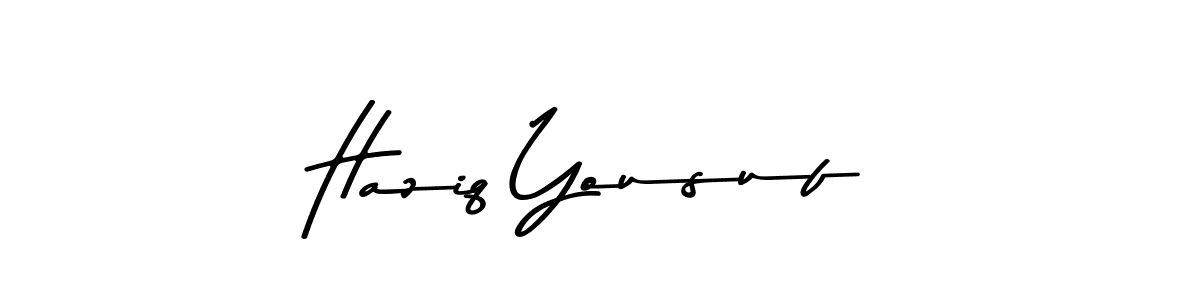 See photos of Haziq Yousuf official signature by Spectra . Check more albums & portfolios. Read reviews & check more about Asem Kandis PERSONAL USE font. Haziq Yousuf signature style 9 images and pictures png
