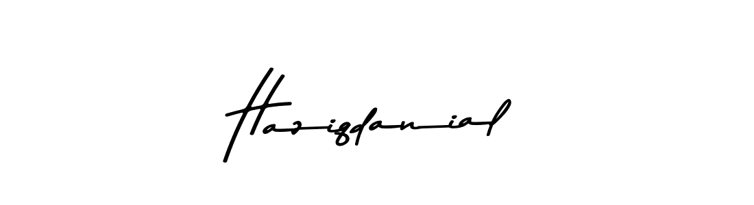 Make a beautiful signature design for name Haziqdanial. Use this online signature maker to create a handwritten signature for free. Haziqdanial signature style 9 images and pictures png