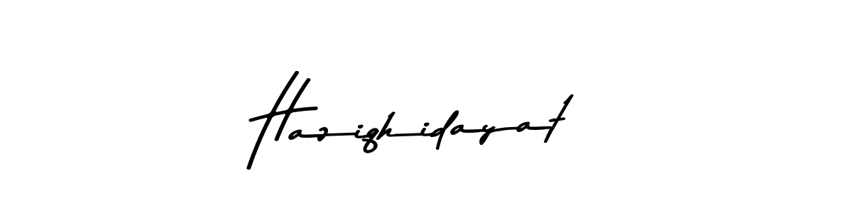 Haziqhidayat stylish signature style. Best Handwritten Sign (Asem Kandis PERSONAL USE) for my name. Handwritten Signature Collection Ideas for my name Haziqhidayat. Haziqhidayat signature style 9 images and pictures png
