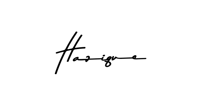 You can use this online signature creator to create a handwritten signature for the name Hazique. This is the best online autograph maker. Hazique signature style 9 images and pictures png