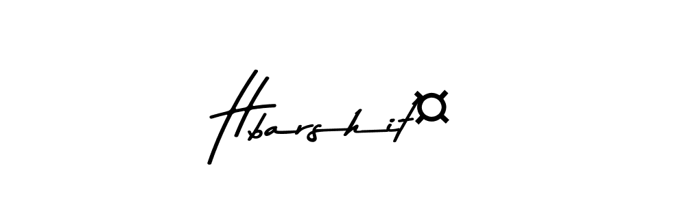 How to make Hbarshit¤ signature? Asem Kandis PERSONAL USE is a professional autograph style. Create handwritten signature for Hbarshit¤ name. Hbarshit¤ signature style 9 images and pictures png