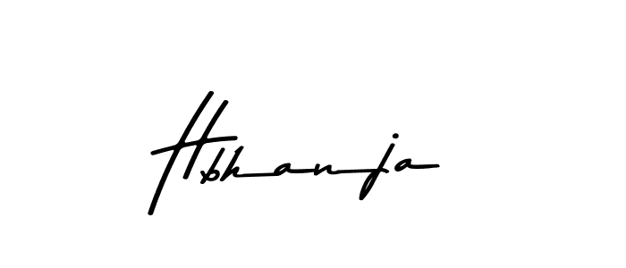 How to Draw Hbhanja signature style? Asem Kandis PERSONAL USE is a latest design signature styles for name Hbhanja. Hbhanja signature style 9 images and pictures png