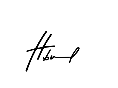 Use a signature maker to create a handwritten signature online. With this signature software, you can design (Asem Kandis PERSONAL USE) your own signature for name Hbul. Hbul signature style 9 images and pictures png