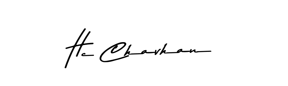 How to make Hc Chavhan name signature. Use Asem Kandis PERSONAL USE style for creating short signs online. This is the latest handwritten sign. Hc Chavhan signature style 9 images and pictures png