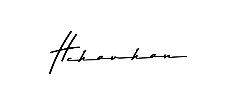 How to make Hchauhan signature? Asem Kandis PERSONAL USE is a professional autograph style. Create handwritten signature for Hchauhan name. Hchauhan signature style 9 images and pictures png