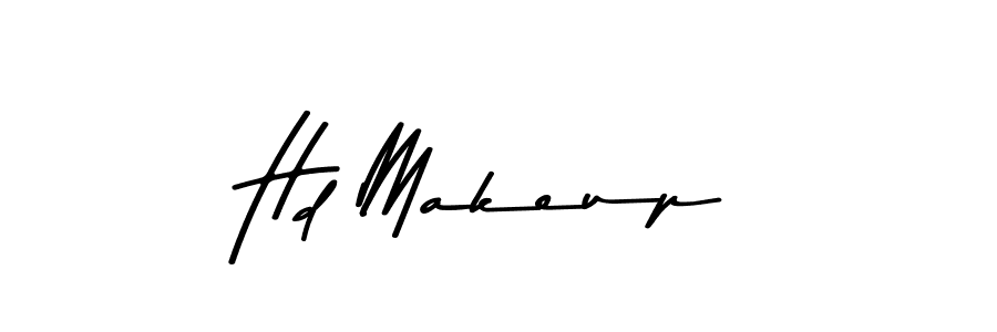 Use a signature maker to create a handwritten signature online. With this signature software, you can design (Asem Kandis PERSONAL USE) your own signature for name Hd Makeup. Hd Makeup signature style 9 images and pictures png