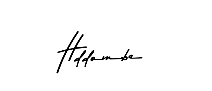 Also we have Hddombe name is the best signature style. Create professional handwritten signature collection using Asem Kandis PERSONAL USE autograph style. Hddombe signature style 9 images and pictures png