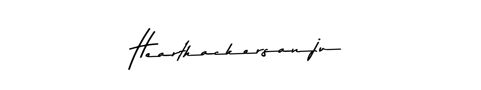 Design your own signature with our free online signature maker. With this signature software, you can create a handwritten (Asem Kandis PERSONAL USE) signature for name Hearthackersanju. Hearthackersanju signature style 9 images and pictures png