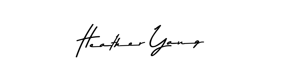 How to Draw Heather Yang signature style? Asem Kandis PERSONAL USE is a latest design signature styles for name Heather Yang. Heather Yang signature style 9 images and pictures png