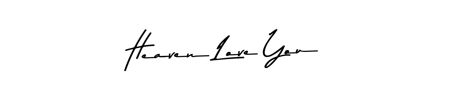 The best way (Asem Kandis PERSONAL USE) to make a short signature is to pick only two or three words in your name. The name Heaven Love You include a total of six letters. For converting this name. Heaven Love You signature style 9 images and pictures png