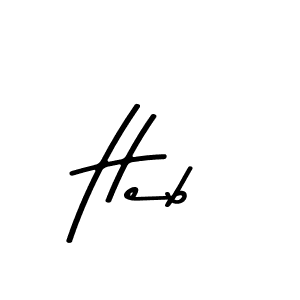 Also we have Heb name is the best signature style. Create professional handwritten signature collection using Asem Kandis PERSONAL USE autograph style. Heb signature style 9 images and pictures png