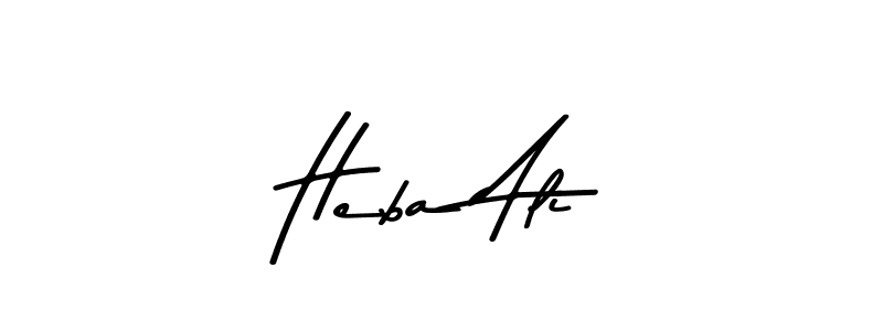 Asem Kandis PERSONAL USE is a professional signature style that is perfect for those who want to add a touch of class to their signature. It is also a great choice for those who want to make their signature more unique. Get Heba Ali name to fancy signature for free. Heba Ali signature style 9 images and pictures png