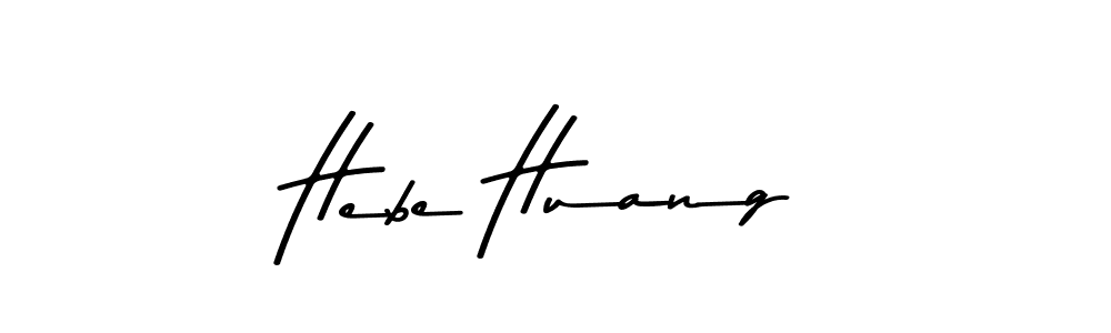 How to make Hebe Huang signature? Asem Kandis PERSONAL USE is a professional autograph style. Create handwritten signature for Hebe Huang name. Hebe Huang signature style 9 images and pictures png