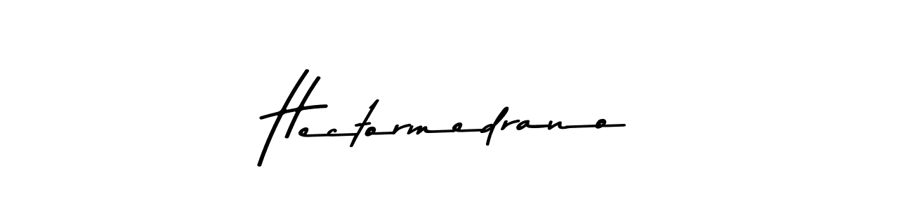 Use a signature maker to create a handwritten signature online. With this signature software, you can design (Asem Kandis PERSONAL USE) your own signature for name Hectormedrano. Hectormedrano signature style 9 images and pictures png
