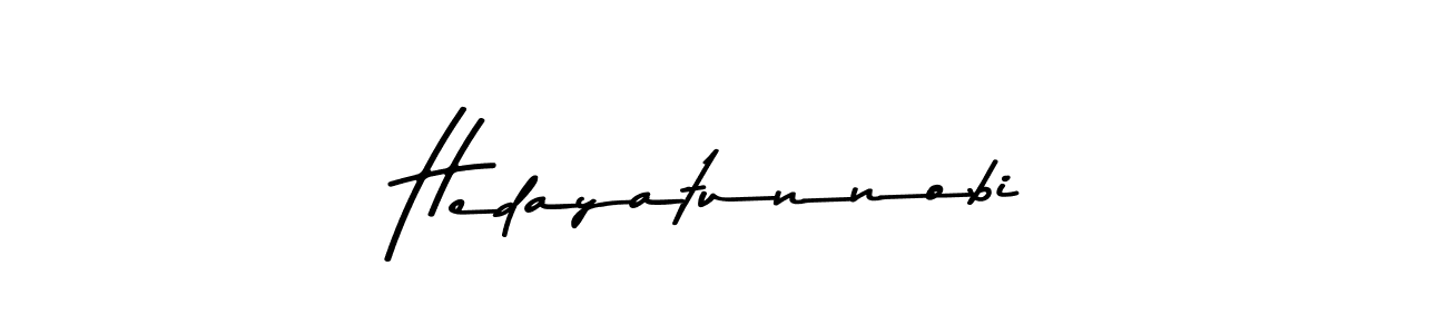 Make a beautiful signature design for name Hedayatunnobi. With this signature (Asem Kandis PERSONAL USE) style, you can create a handwritten signature for free. Hedayatunnobi signature style 9 images and pictures png