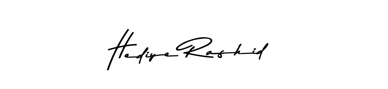 Also we have Hediye Rashid name is the best signature style. Create professional handwritten signature collection using Asem Kandis PERSONAL USE autograph style. Hediye Rashid signature style 9 images and pictures png