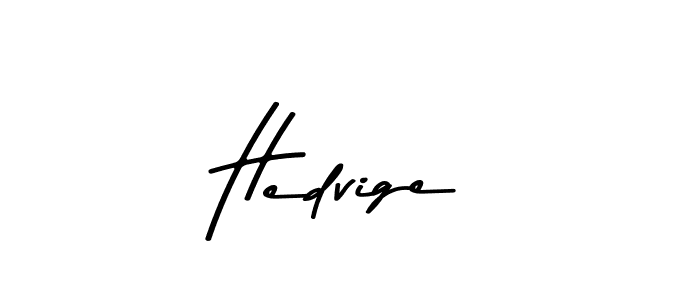 Create a beautiful signature design for name Hedvige. With this signature (Asem Kandis PERSONAL USE) fonts, you can make a handwritten signature for free. Hedvige signature style 9 images and pictures png