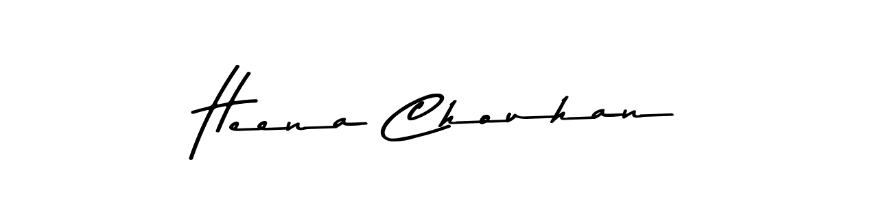 Also we have Heena Chouhan name is the best signature style. Create professional handwritten signature collection using Asem Kandis PERSONAL USE autograph style. Heena Chouhan signature style 9 images and pictures png