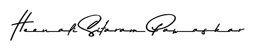 This is the best signature style for the Heenali Sitaram Pawaskar name. Also you like these signature font (Asem Kandis PERSONAL USE). Mix name signature. Heenali Sitaram Pawaskar signature style 9 images and pictures png